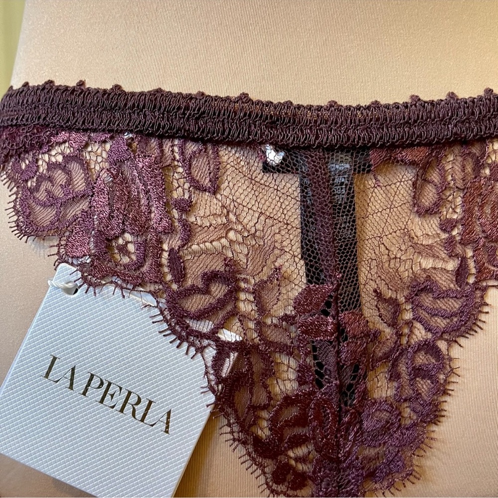 NWT La Perla Lace Thong